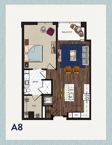 Floor plan A8