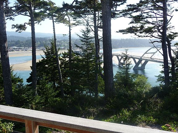 From deck looking south