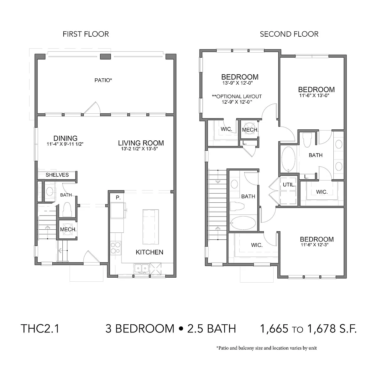 Floor plan THC2.1