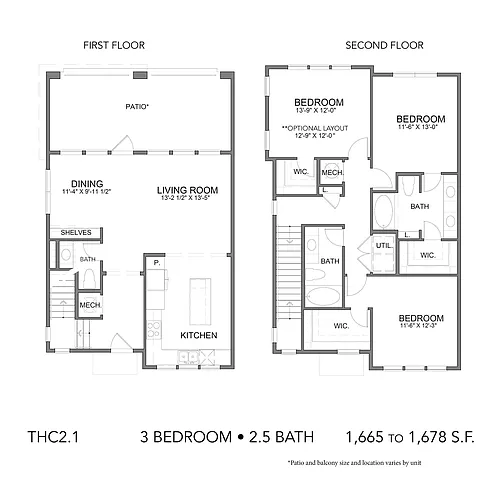 Floor plan THC2.1
