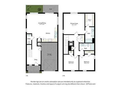 Floor plan Coriander