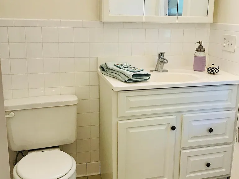 Bathroom with Clawfoot Soaking Tub