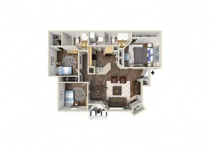 Floor plan 3A Renovation 3