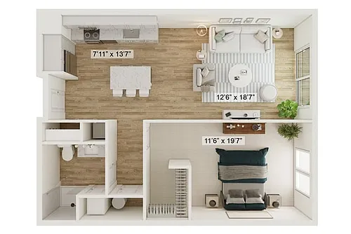 Floor plan The Clemente