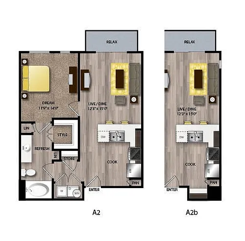 Floor plan A2