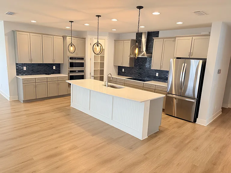 Chef's gourmet kitchen featuring high-end finishes and premium appliances