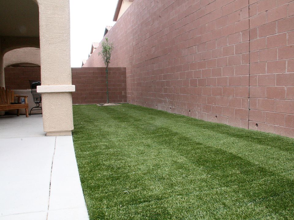 High End Faux Turf Rear Yard