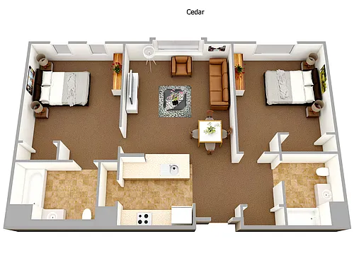 Floor plan Cedar