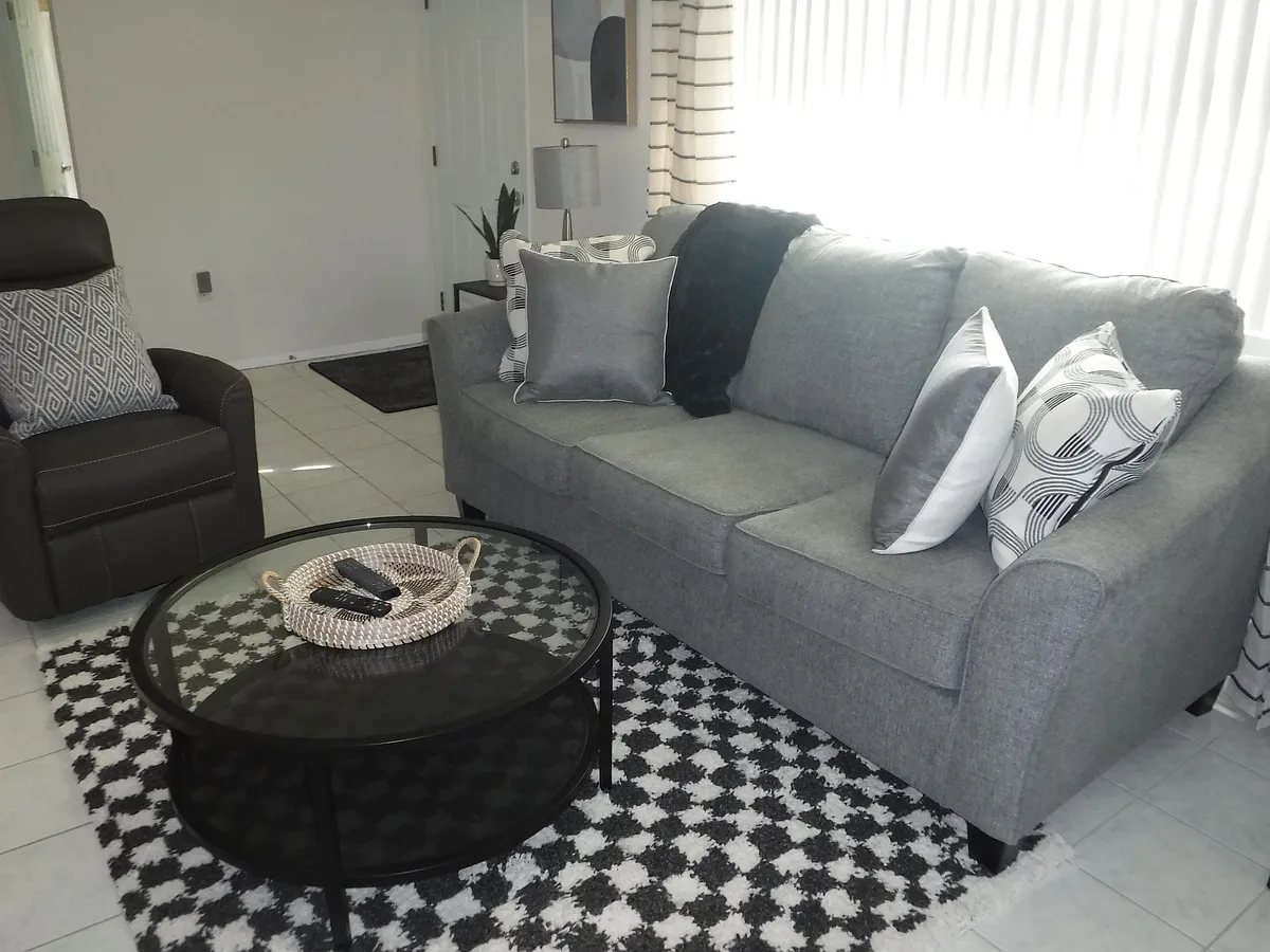 Living Room with new sofa - 12428 W Morning Dove Dr