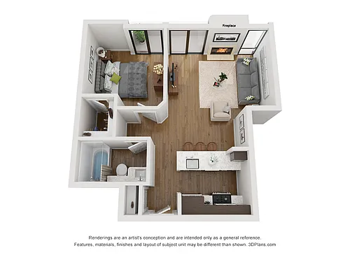 Floor plan 2X2