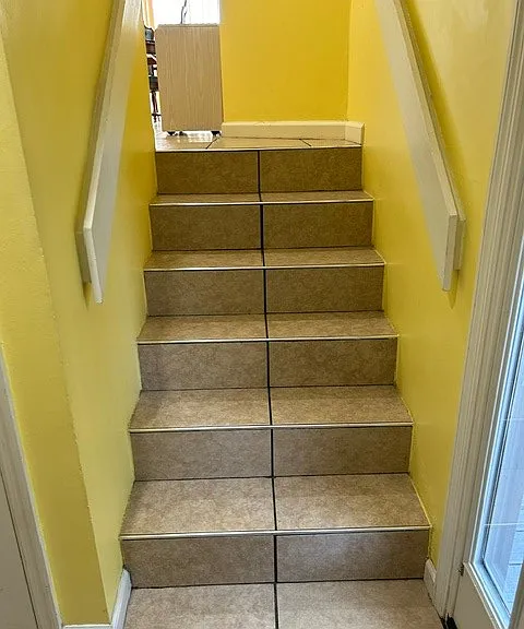 Stairs to the first floor