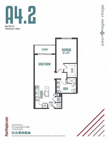 Floor plan A42