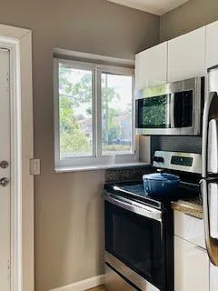 Microwave and range stove
