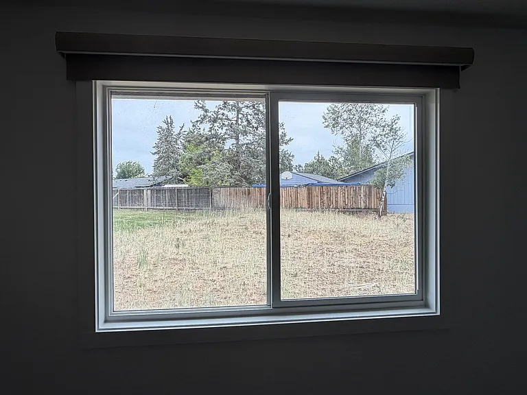 Backyard, from bedroom 3