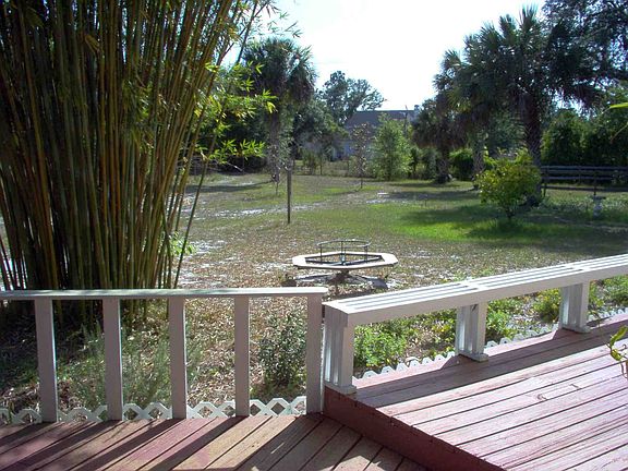 Front deck and merry-go-round