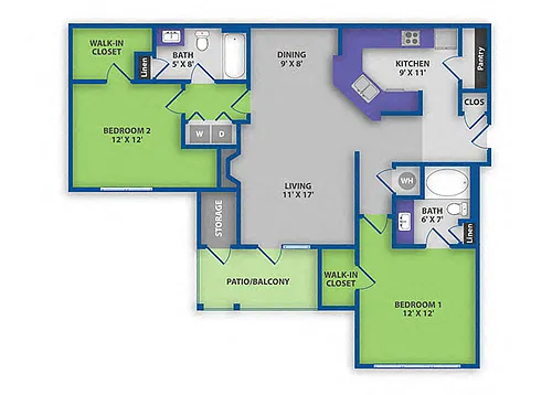 Floor plan Campbell