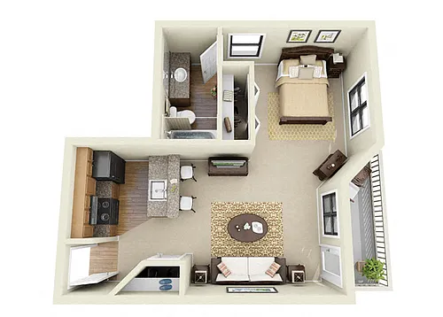 Floor plan The Abbey