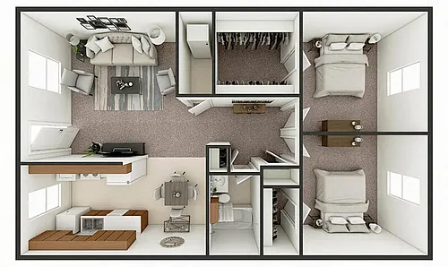 Floor plan 2C