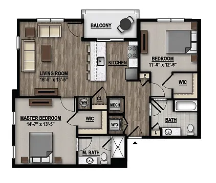 Floor plan 2I