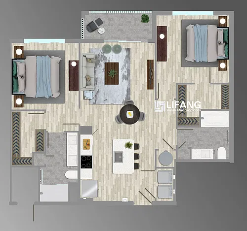 Floor plan B3