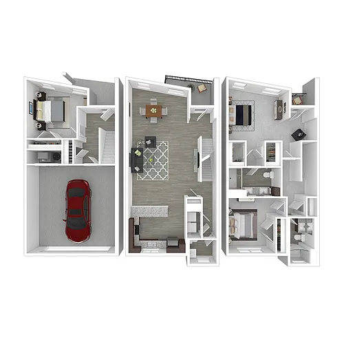 Floor plan TH-2