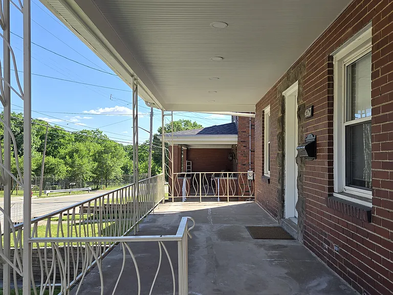 Front porch.