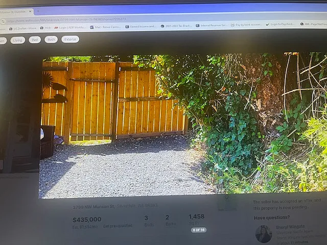 Gated backyard