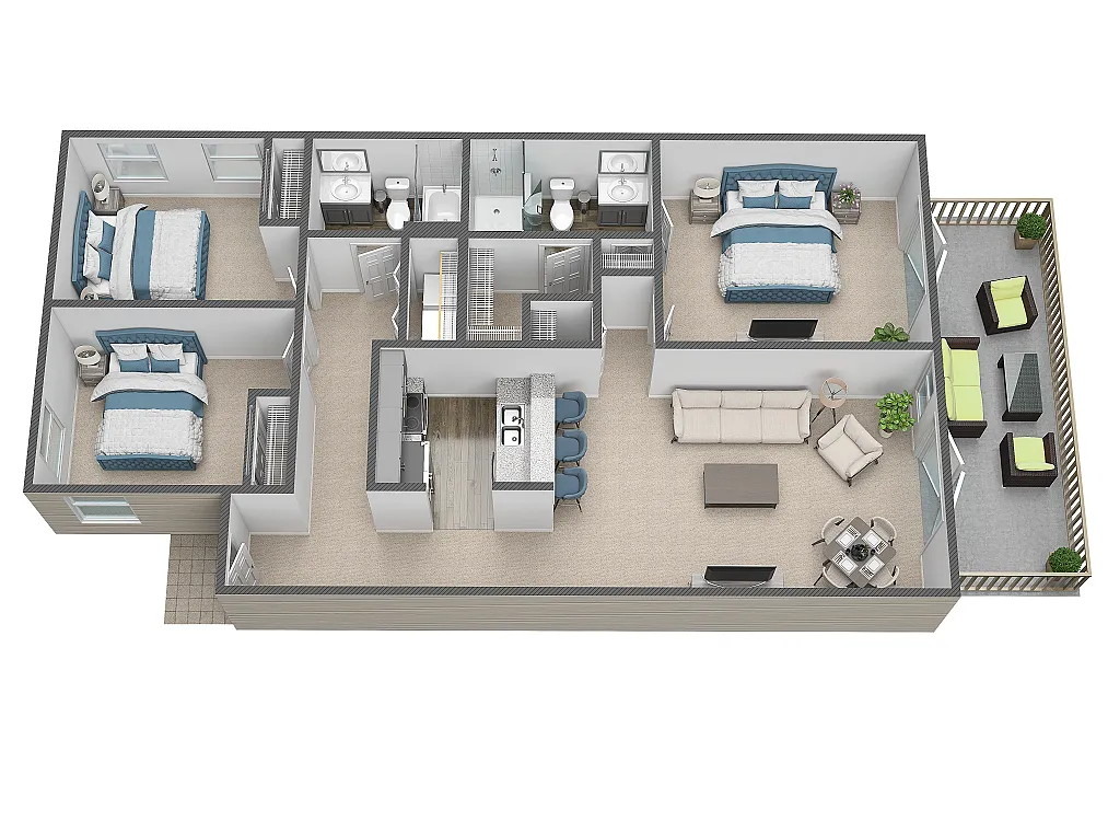Floor plan C2