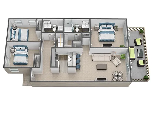 Floor plan C2