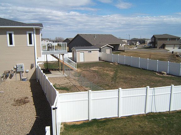 Back yard - fenced with