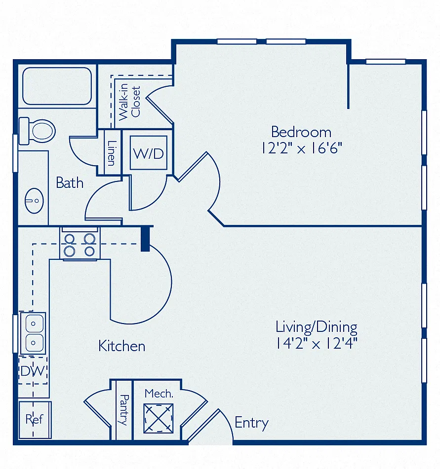 Floor plan A1C