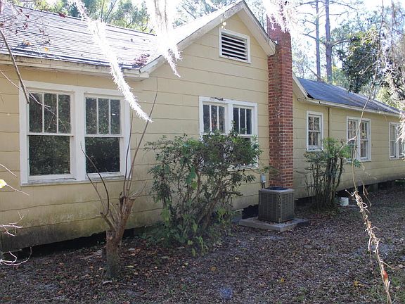 Right side of house
