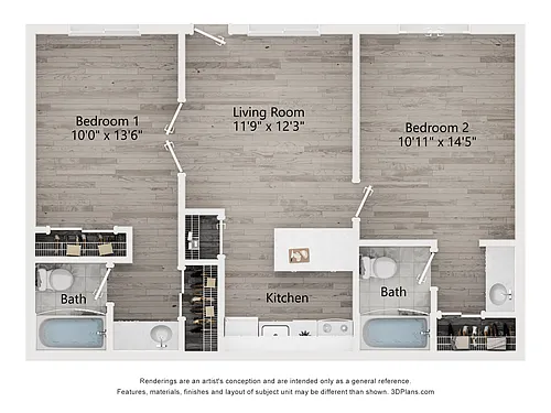 Floor plan The Twinbrook