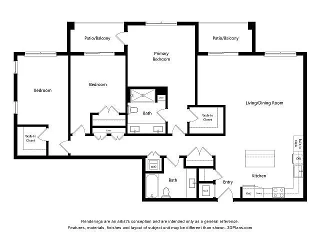 Floor plan D2