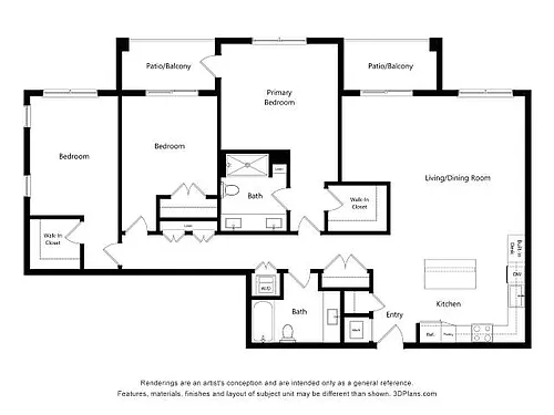 Floor plan D2