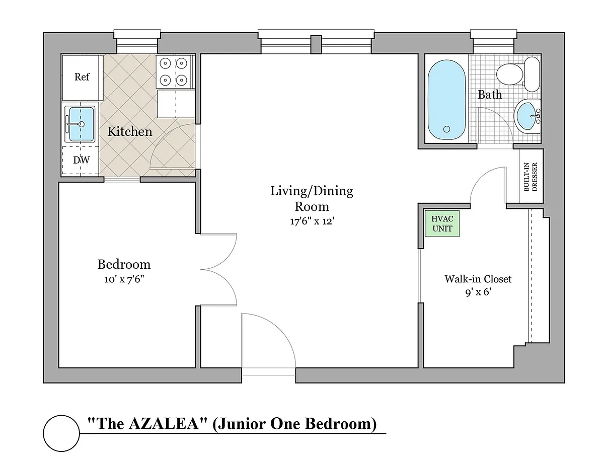 Floor plan Azalea