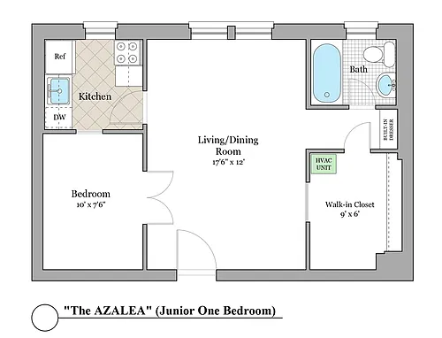 Floor plan Azalea