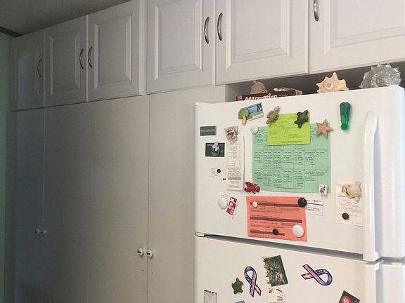 cabinets & fridge, 2017