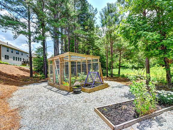 Peaceful gardening with view