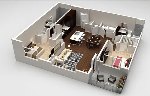 Floor plan Coltrane