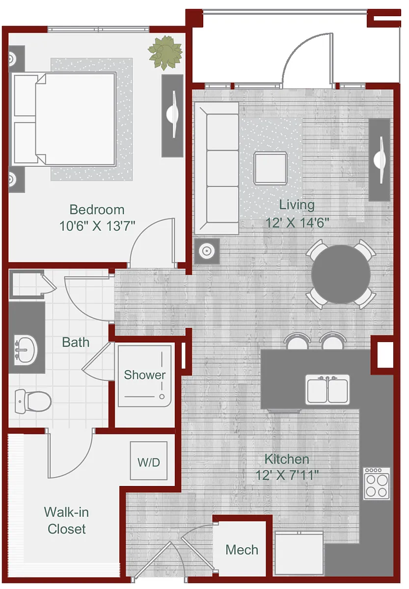 Floor plan A6-1