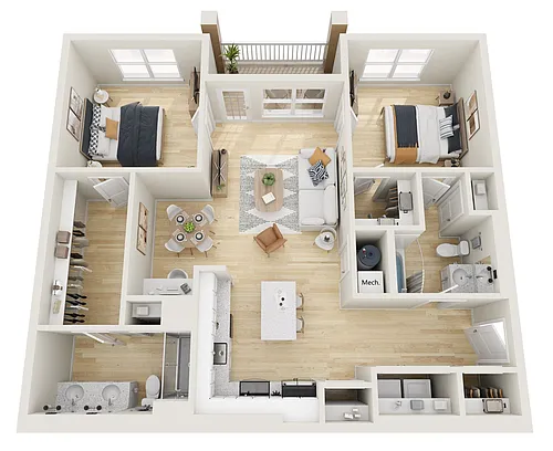 Floor plan 2A