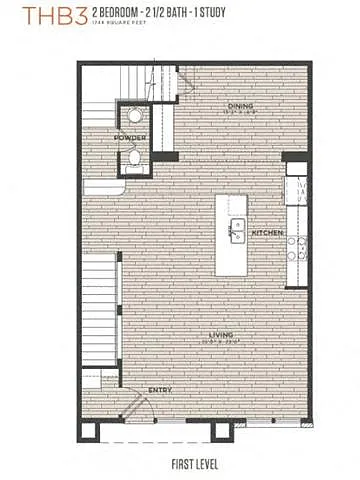 Floor plan TH B3