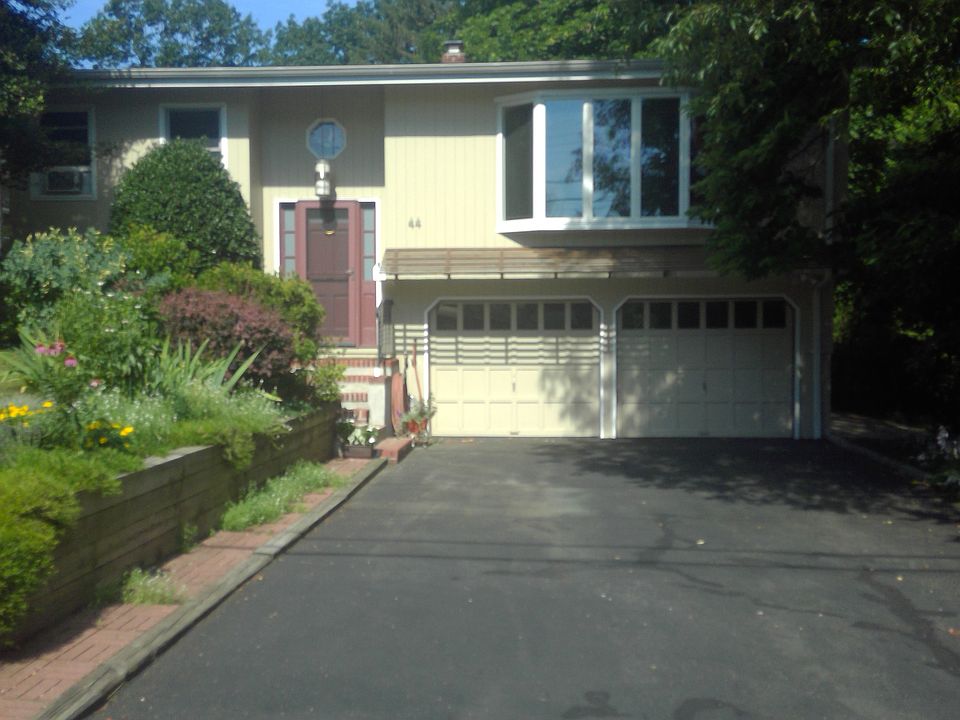 Double wide driveway