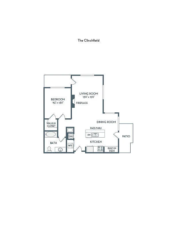 Floor plan The Clinchfield