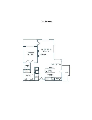 Floor plan The Clinchfield