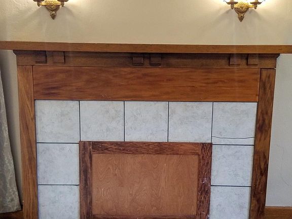 Inoperable fireplace