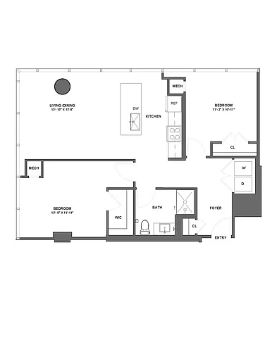 Floor plan C1_E