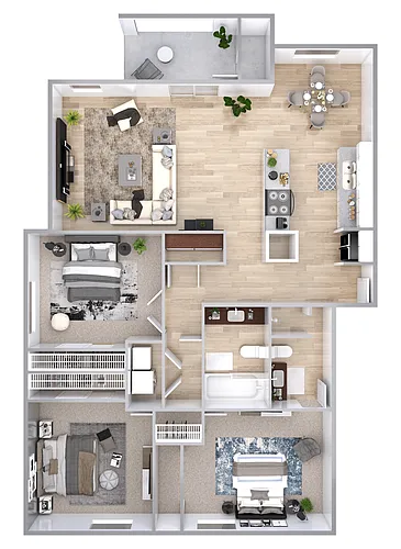 Floor plan C1