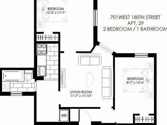 2nd image of 701 W 180th St APT 29